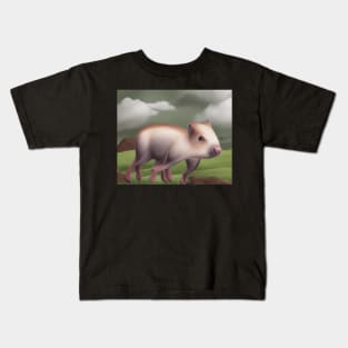 Baby Capybara Kids T-Shirt